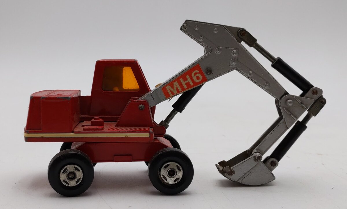 Gescha 1:50 Scale Diecast Midi Modelle MH6 Wheeled Hydraulic Excavator VG/Box