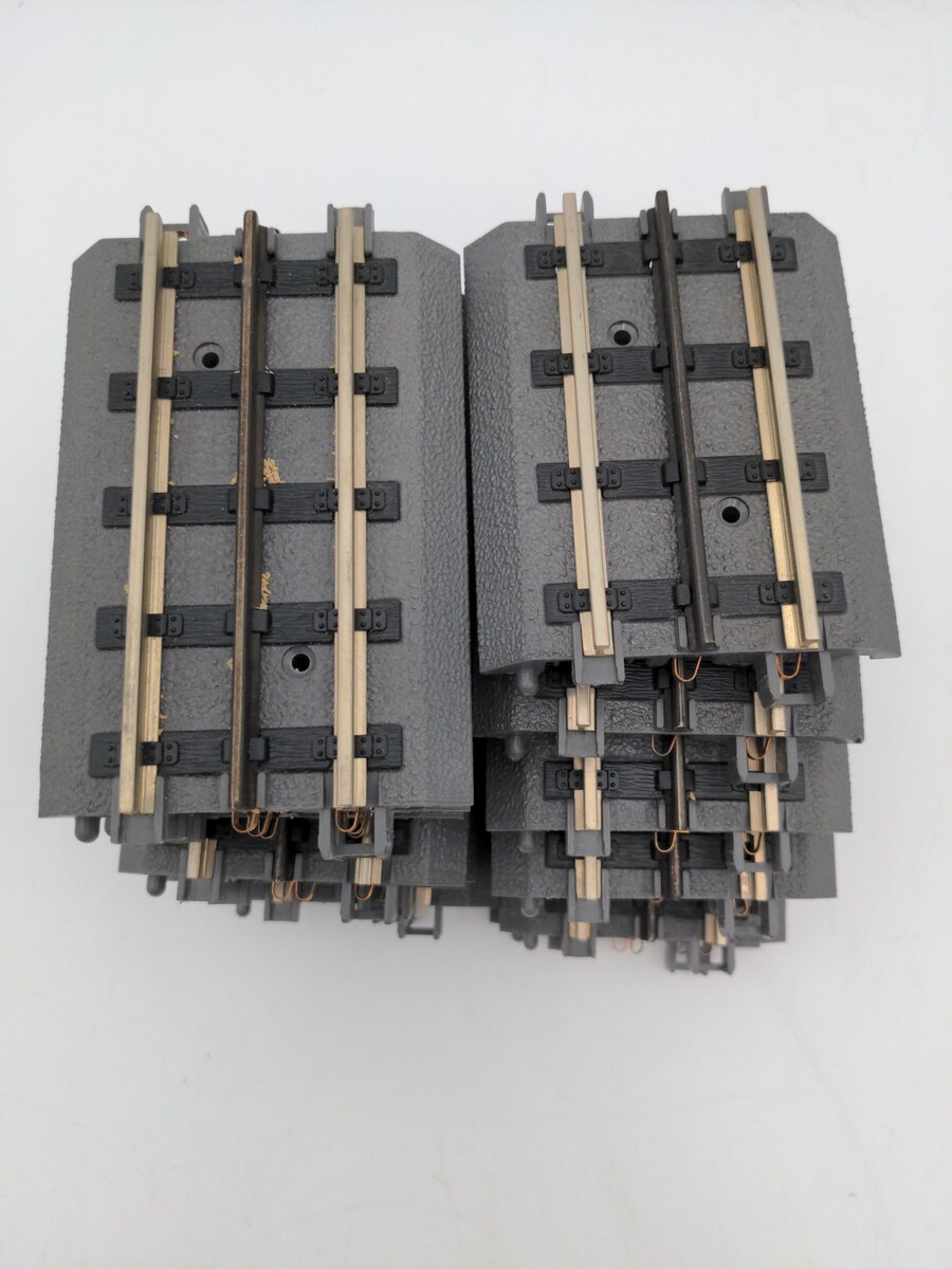 MTH Assorted Straight Track Sections [16] VG