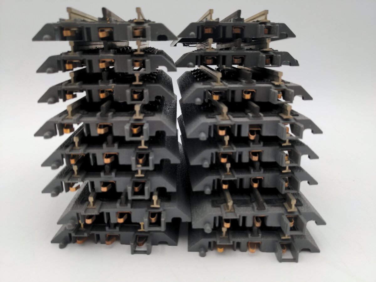 MTH Assorted Straight Track Sections [16] VG