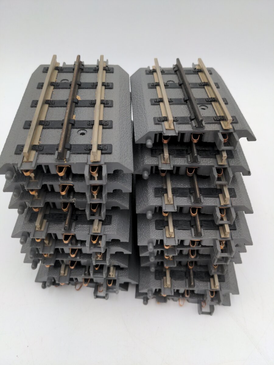 MTH Assorted Straight Track Sections [16] VG
