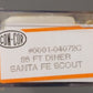 Con-Cor 0001-04072C N Santa Fe "Mohave" 85' Scout Diner Passenger Car #1469 LN/Box