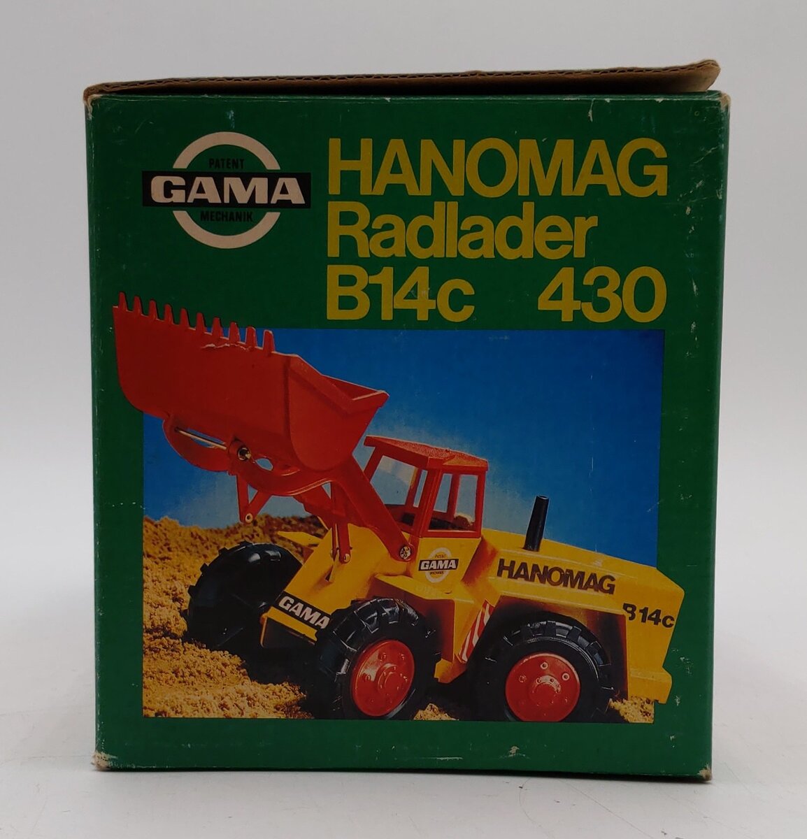 Patent Gama Mechanik 1:25 Scale Diecast Hanomag Radlader B14C 430 EX/Box