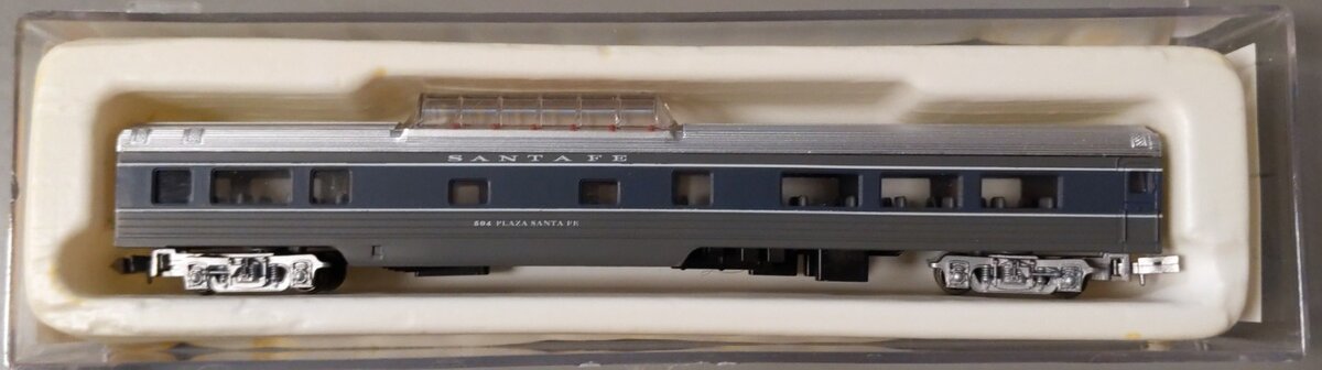 Con-Cor 0001-04062C N 85' Santa Fe Scout Dome Car #504 LN/Box