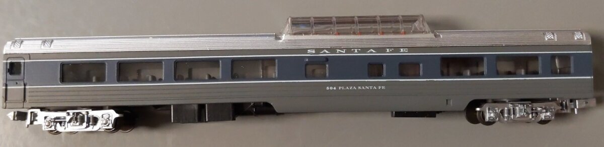 Con-Cor 0001-04062C N 85' Santa Fe Scout Dome Car #504 LN/Box