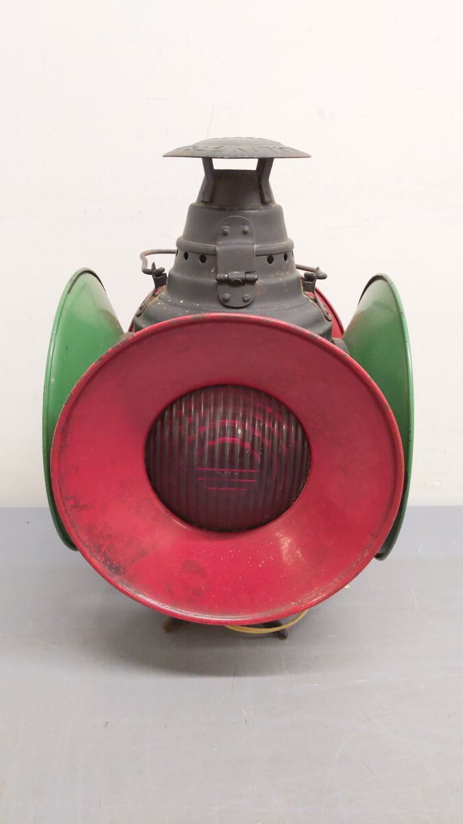 Dressel Railroad Switch Lantern Lamp Arlington N.J. VG
