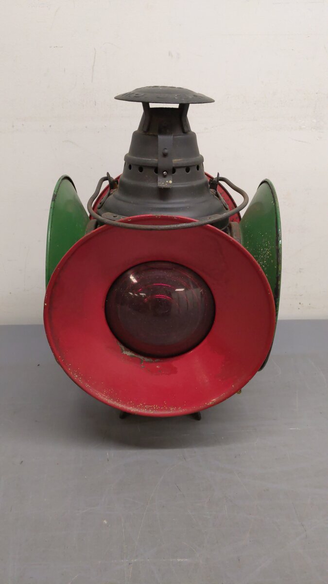 Dressel Railroad Switch Lantern Lamp Arlington N.J. VG