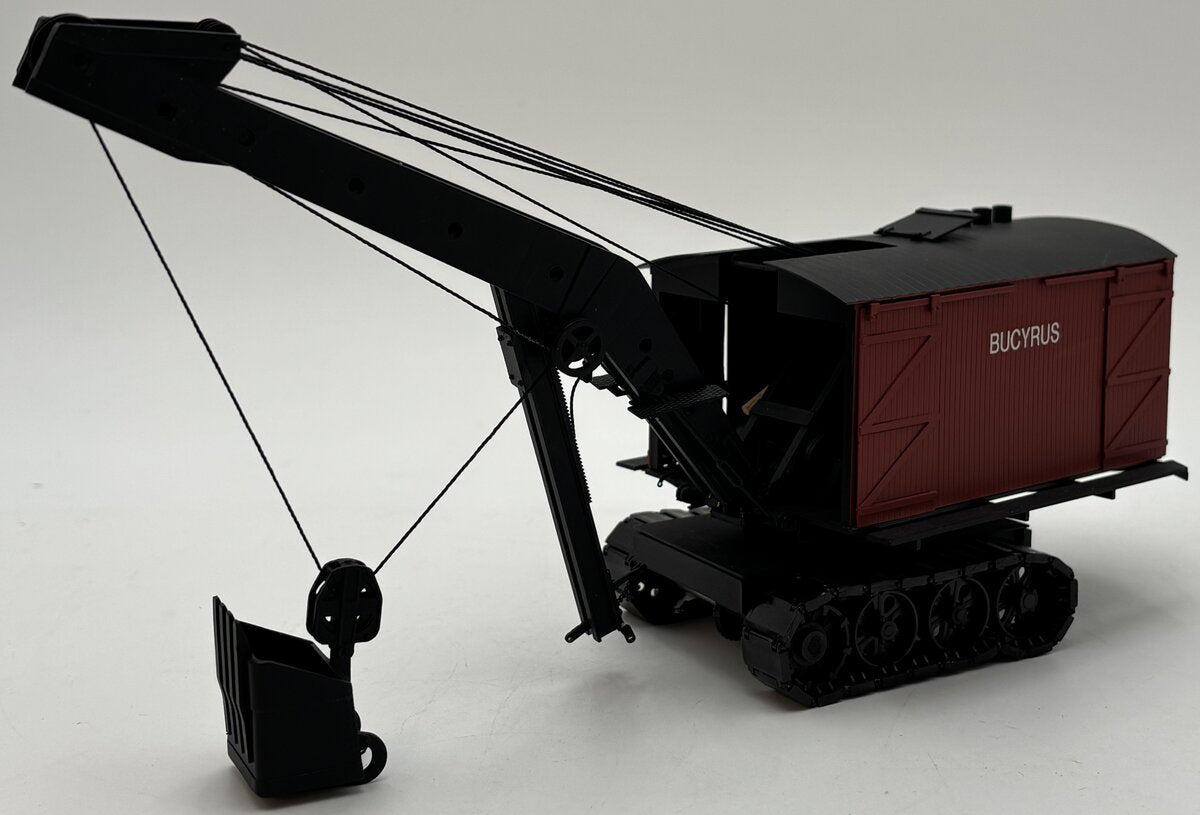The Car Works 1:48 Brass Angle Boom Gas-Air Powered Bucyrus Revolving Shovel EX/Box