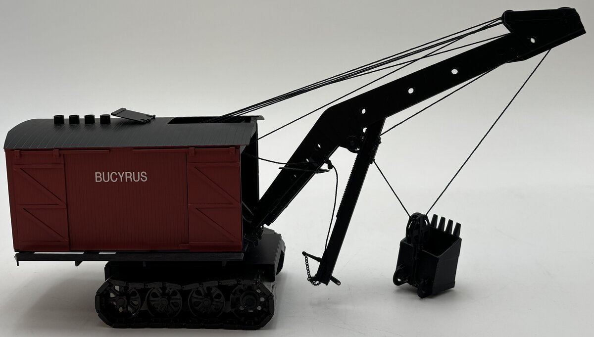 The Car Works 1:48 Brass Angle Boom Gas-Air Powered Bucyrus Revolving Shovel EX/Box
