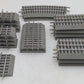 Lionel O Gauge Fastrack Sections: 6-12022, 6-12024, 6-12025, 6-12026 [20] VG