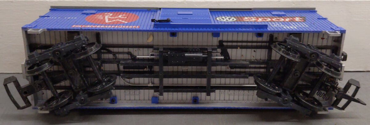 LGB 4282 G Scale VW Fahrvergnugen Sport Boxcar VG