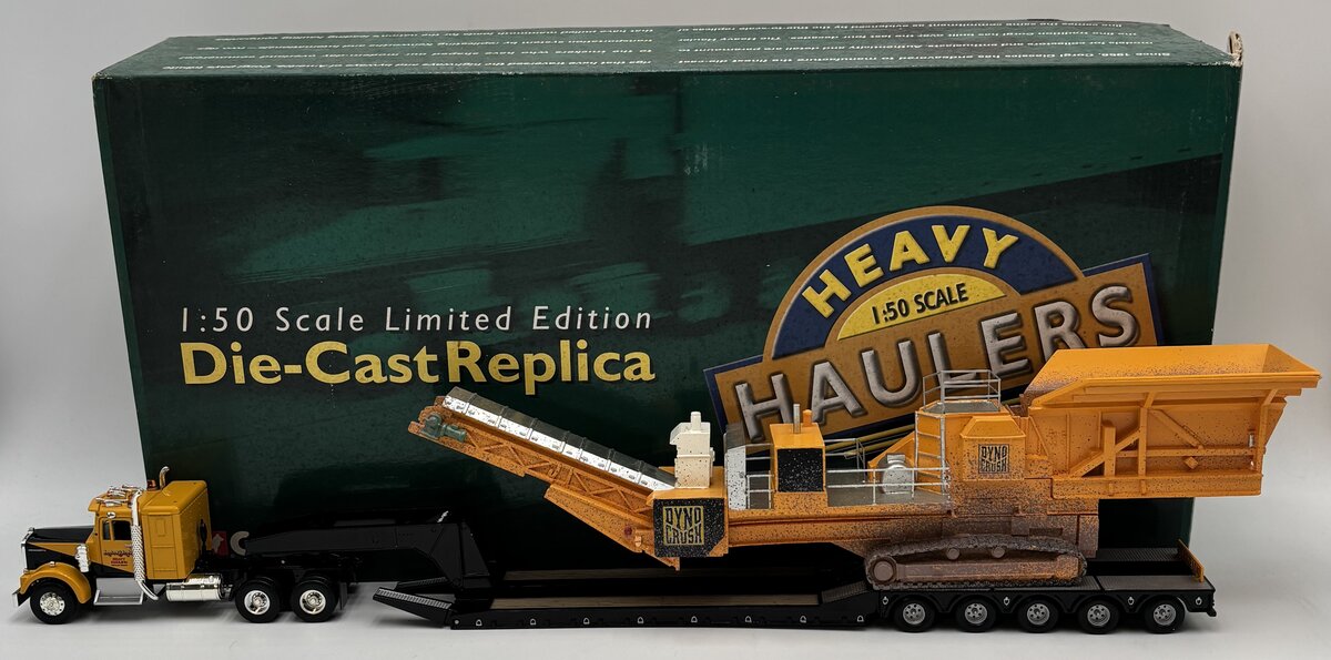 Corgi US55705 1:50 Kenworth W925 w/King Trailer & Rock Crusher Load EX/Box