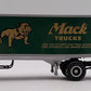 First Gear 1:34 Scale Diecast 1960 Model B-61 Mack Tractor & Trailer VG/Box