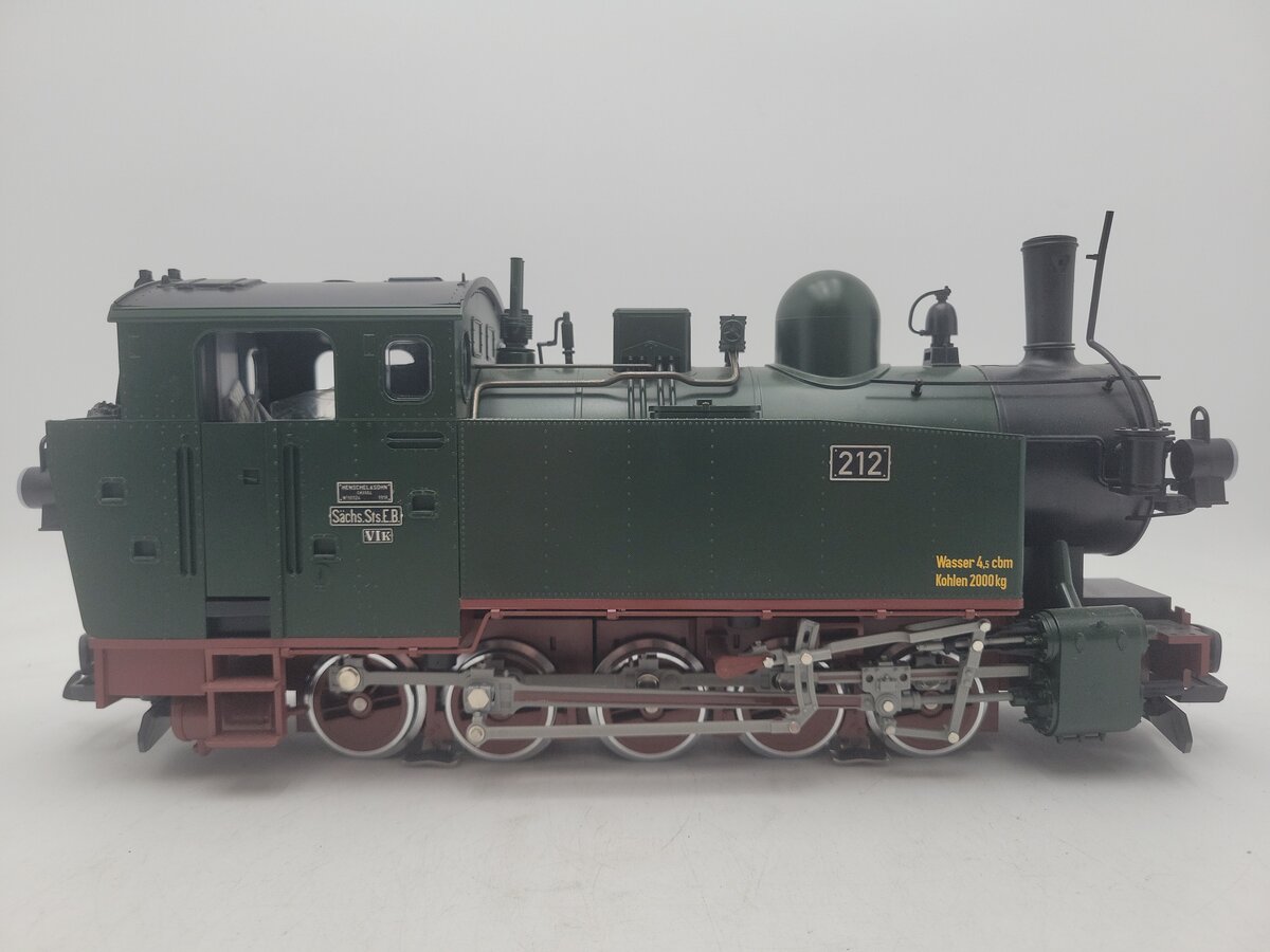 LGB 20481 G Scale Saxon State Railroad Class VI K Steam Locomotive EX