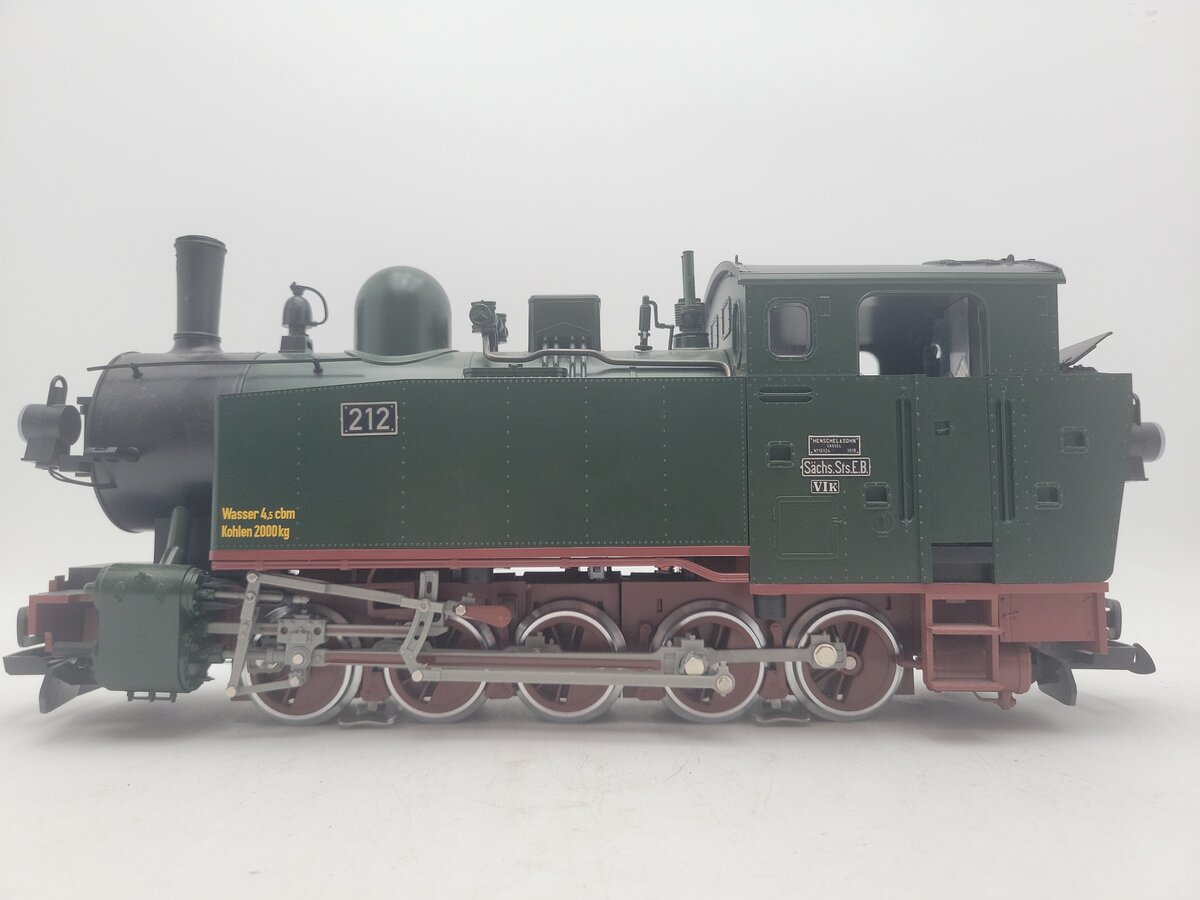 LGB 20481 G Scale Saxon State Railroad Class VI K Steam Locomotive EX