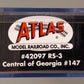 Atlas 42097 N Scale Central Of Georgia RS-3 Diesel Locomotive #147 EX/Box