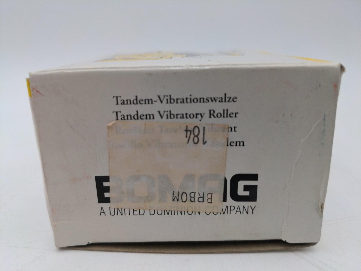 Bomag WM9734 1:50 BW184AD Diecast Tandem Vibratory Roller VG/Box