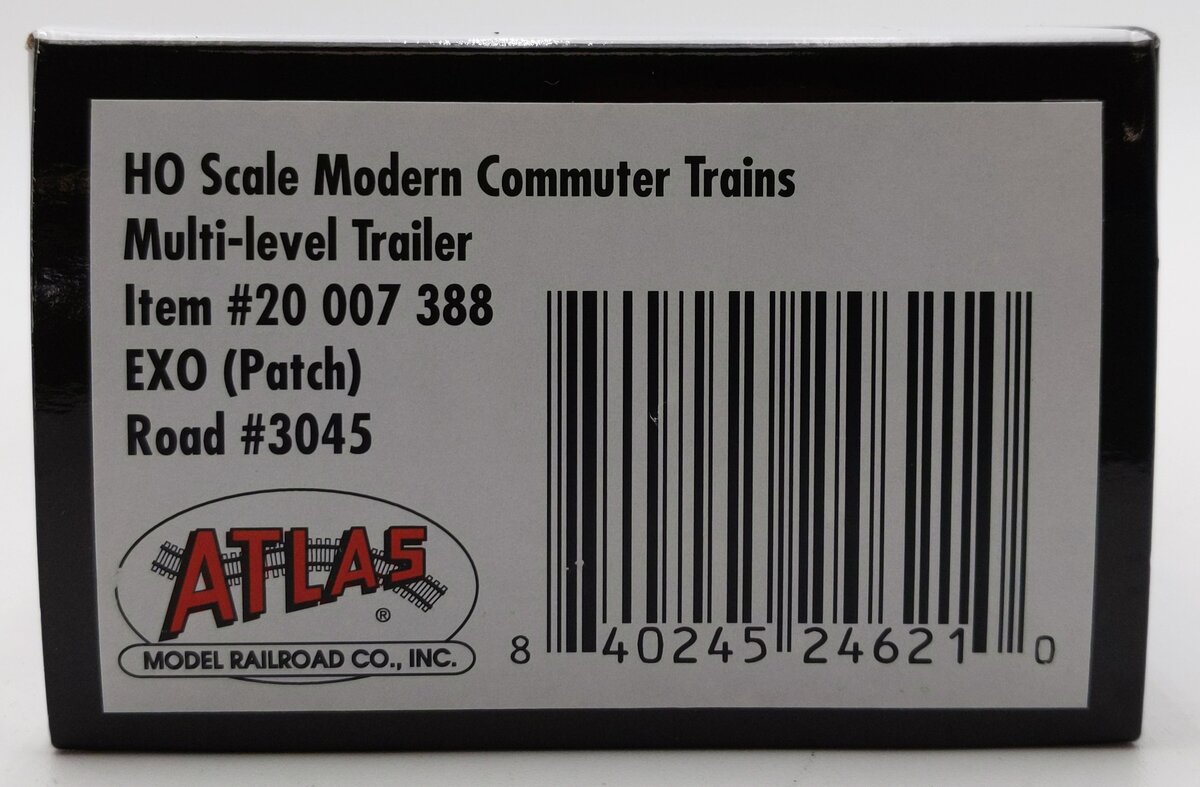 Atlas 20007388 HO Scale EXO [Patch] Master Multi-Level Trailer #3045