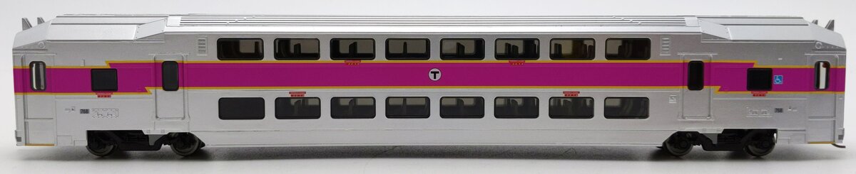 Atlas 20007398 HO Scale MBTA Master Multi-Level Trailer #768 LN/Box