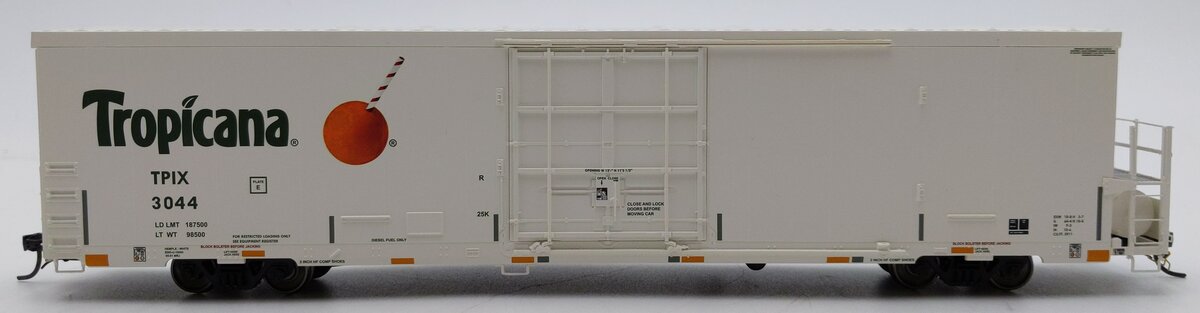 Atlas 20007325 HO Scale Tropicana Trinity 64' Reefer Car #3044 LN/Box