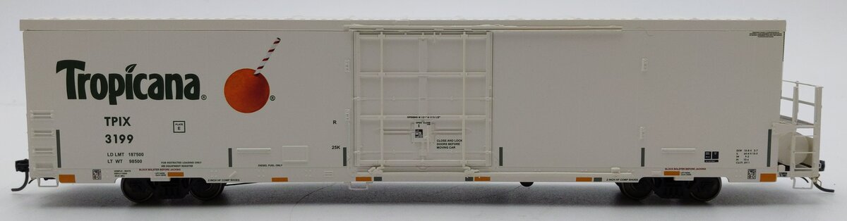 Atlas 20007332 HO Scale Tropicana Trinity 64' Reefer Car #3199 LN/Box