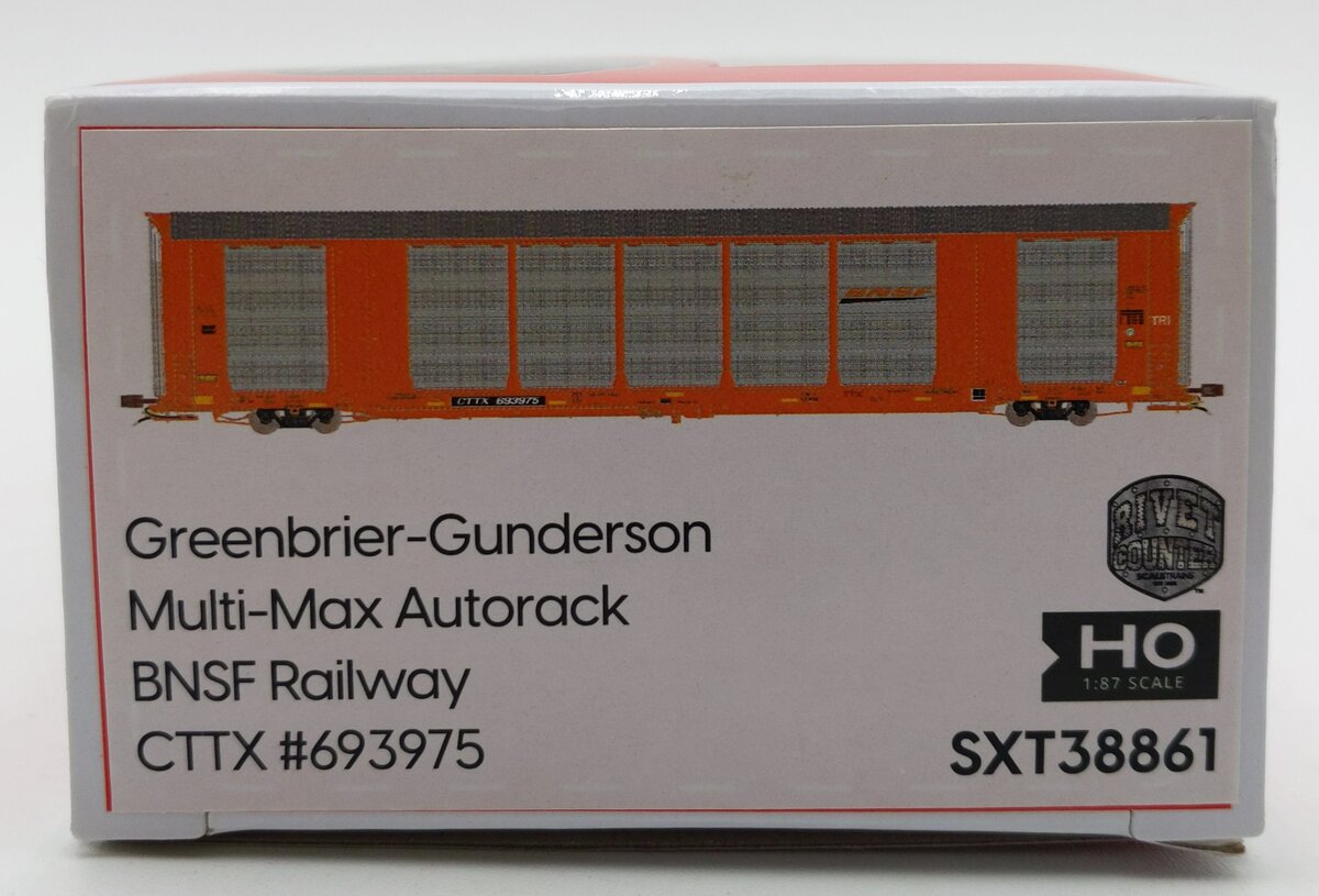 Scale Trains SXT38861 HO BNSF Multi-Max Autorack Auto Carrier Car #693975 NIB