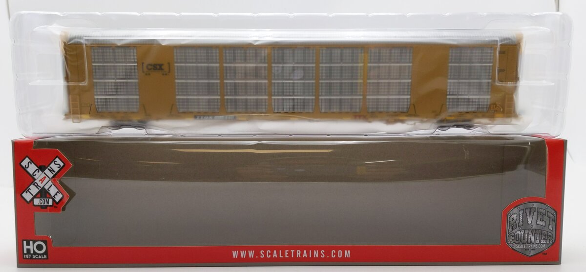 Scale Trains SXT32142 HO CSX Multi-Max Autorack Auto Carrier Car #695440 MT/Box