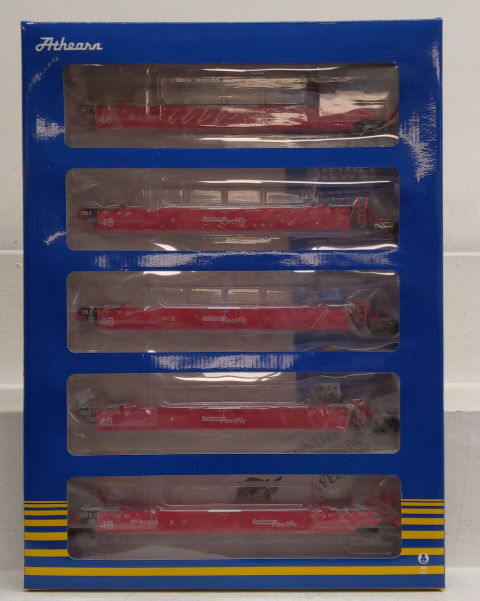 Athearn 98940 HO Scale Southern Pacific Maxi-III Well Cars #513953 MT/Box