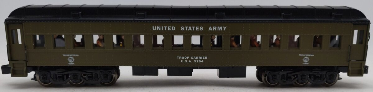 Lionel 6-21322 O Gauge US Army "Troop Carrier" #9794 EX/Box