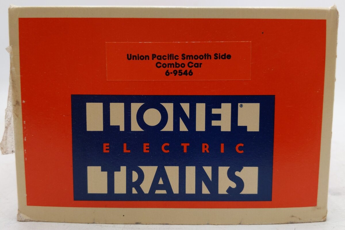 Lionel 6-9546 O Gauge Union Pacific Smooth Side Combo Car EX/Box