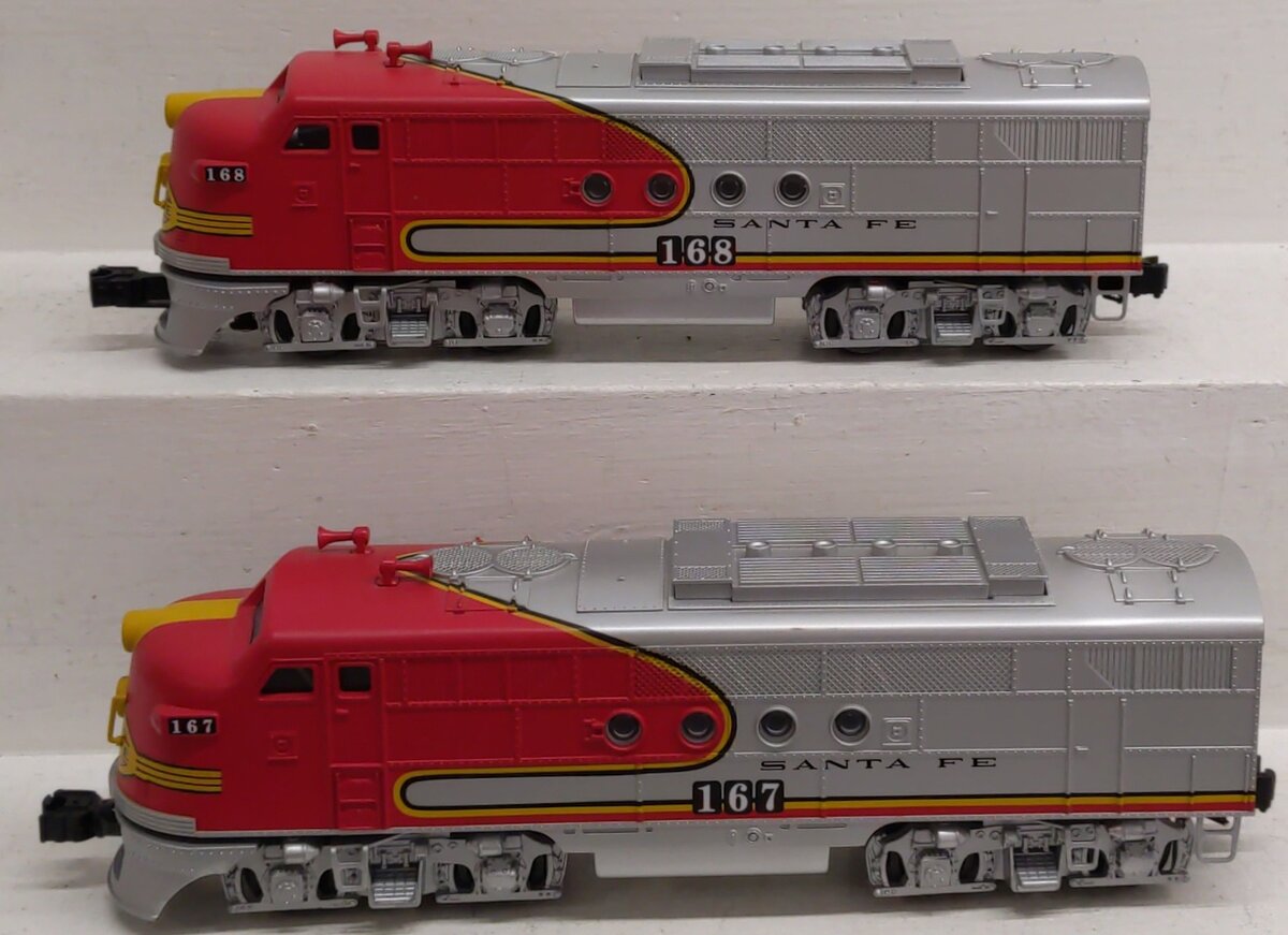 Lionel 6-18154 O Santa Fe FT AA Diesel Locomotive Set #167/168 EX/Box