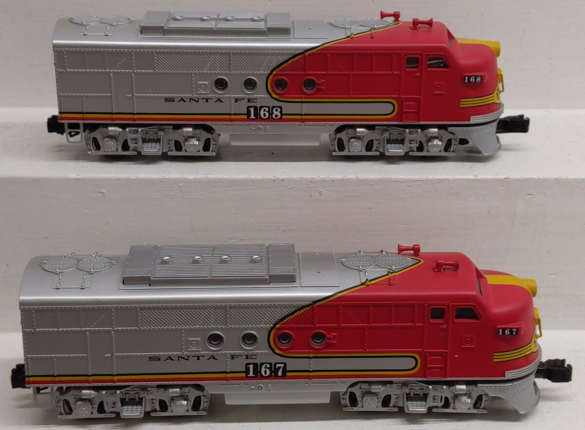 Lionel 6-18154 O Santa Fe FT AA Diesel Locomotive Set #167/168 EX/Box