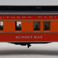 Lionel 6-19026 O Gauge Southern Pacific Madison "Sunset Bay" Observation Car EX/Box