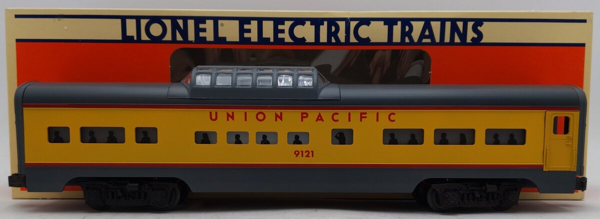 Lionel 6-19121 O Gauge Union Pacific Aluminum Vista Dome Passenger Car EX/Box