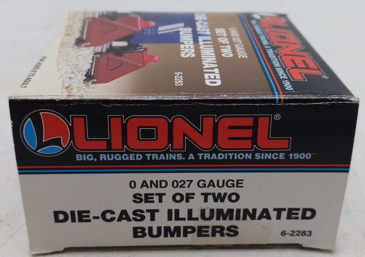Lionel 6-2283 O/O27 Gauge Diecast Illuminated Bumper EX/Box