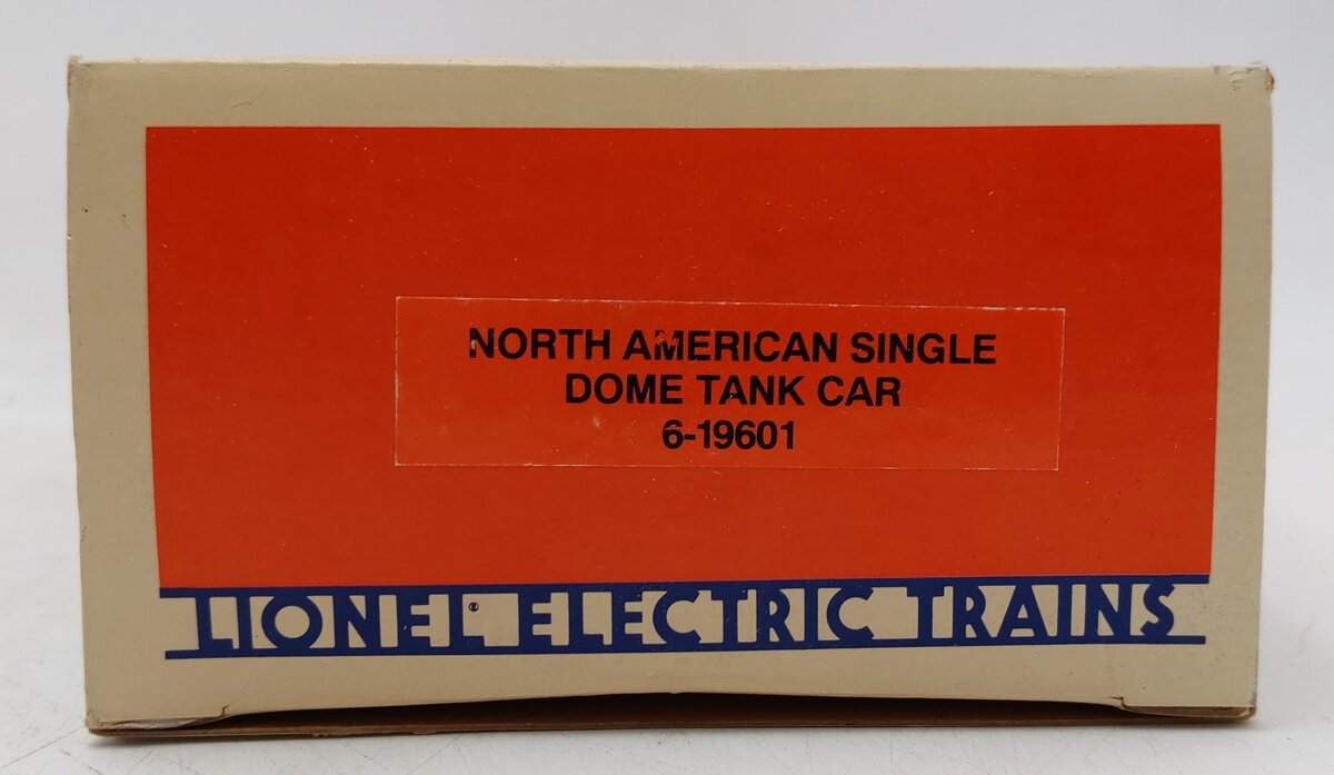 Lionel 6-19601 O Gauge North American Single Dome Tank Car #19601 VG/Box