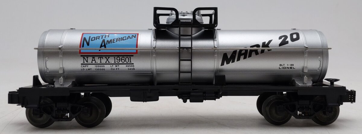 Lionel 6-19601 O Gauge North American Single Dome Tank Car #19601 VG/Box