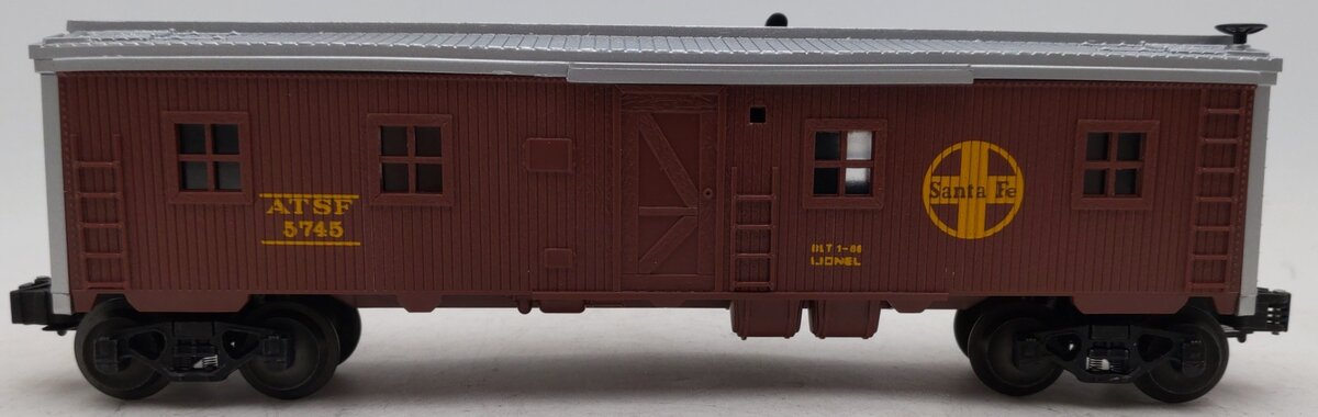 Lionel 6-5745 O Gauge AT&SF Bunk Car EX/Box