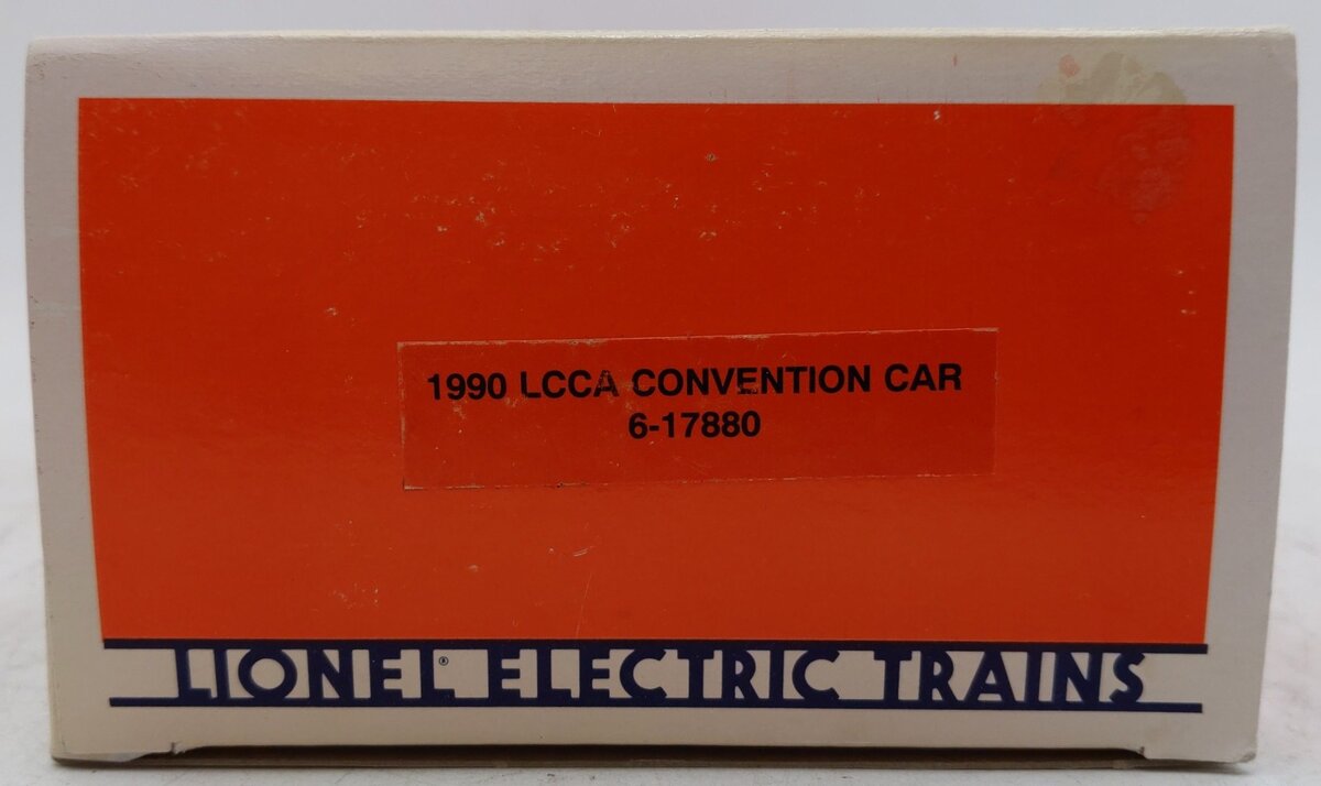 Lionel 6-17880 O Gauge LCCA 1990 Denver & Rio Grande Western Woodside Caboose/Box