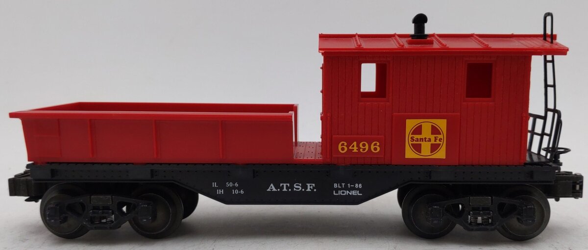 Lionel 6-6496 O Gauge AT&SF Work Caboose EX/Box
