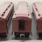 Lionel 6-38308 O Gauge PCC Berkshire Madison Passenger Cars VG/Box