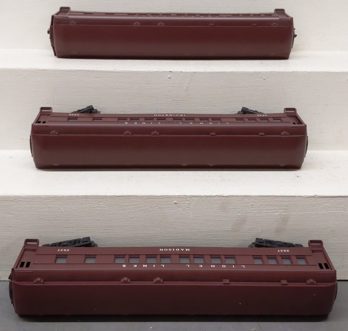 Lionel 6-38308 O Gauge PCC Berkshire Madison Passenger Cars VG/Box