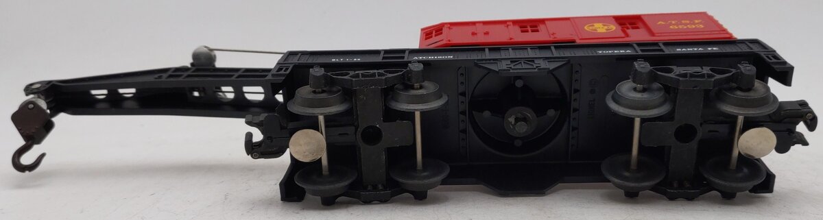 Lionel 6-6593 O AT&SF Crane Car EX/Box