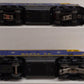 Lionel 6-18117 O Gauge Santa Fe Blue/Yellow F3 AA Diesel Set EX/Box