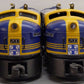 Lionel 6-18117 O Gauge Santa Fe Blue/Yellow F3 AA Diesel Set EX/Box