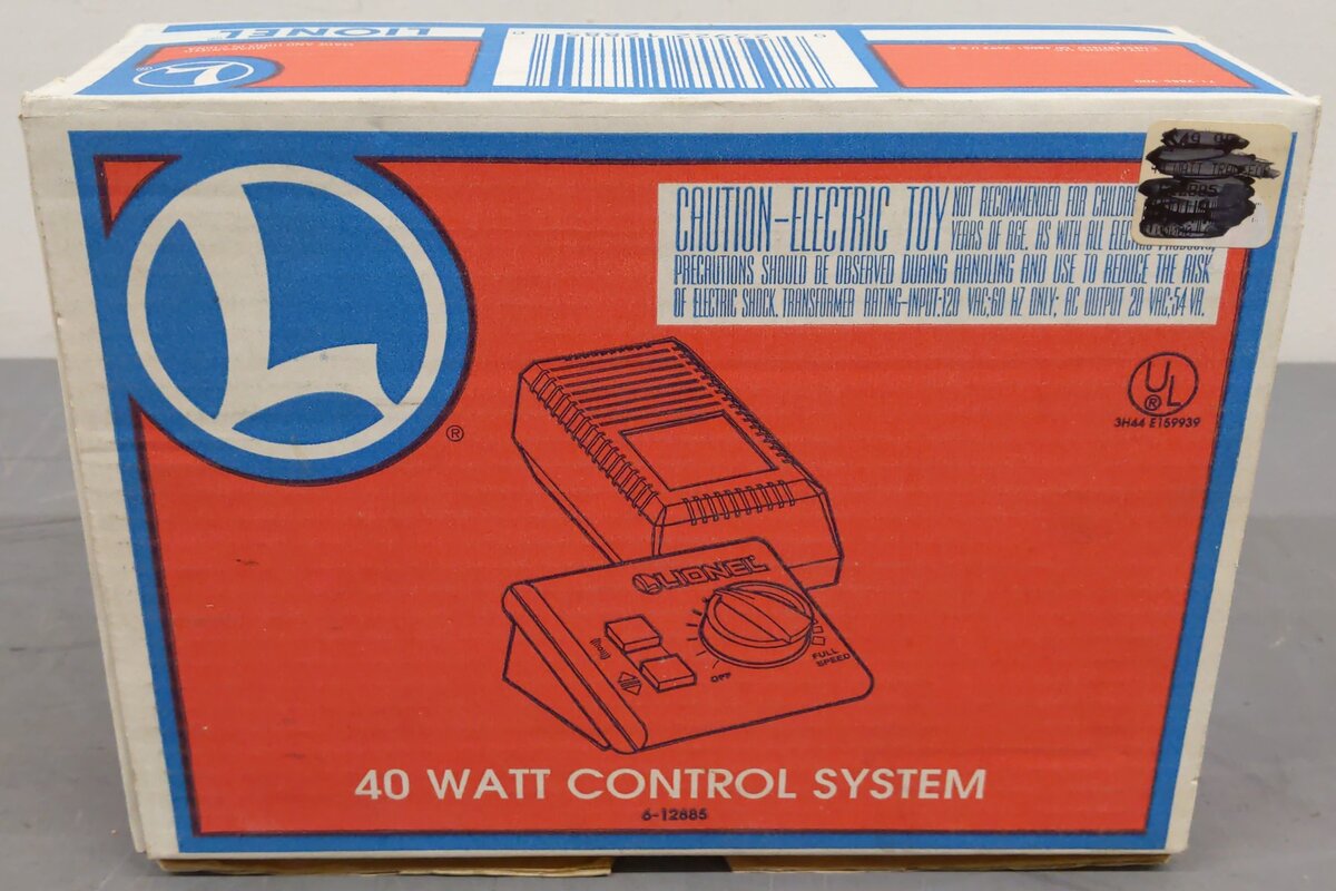 Lionel 6-12885 O Gauge 40W 3-Amp Power and Control System EX/Box