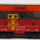 Lionel 6-36543 O Gauge Santa Fe Illuminated Caboose #999628 EX/Box