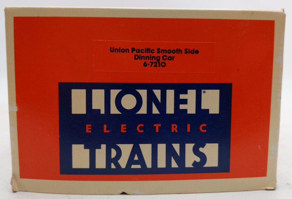 Lionel 6-7210 O Gauge Union Pacific Smooth Side Dining Car EX/Box