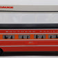 Lionel 6-9593 O Gauge Southern Pacific Daylight Aluminum Observation Car EX/Box