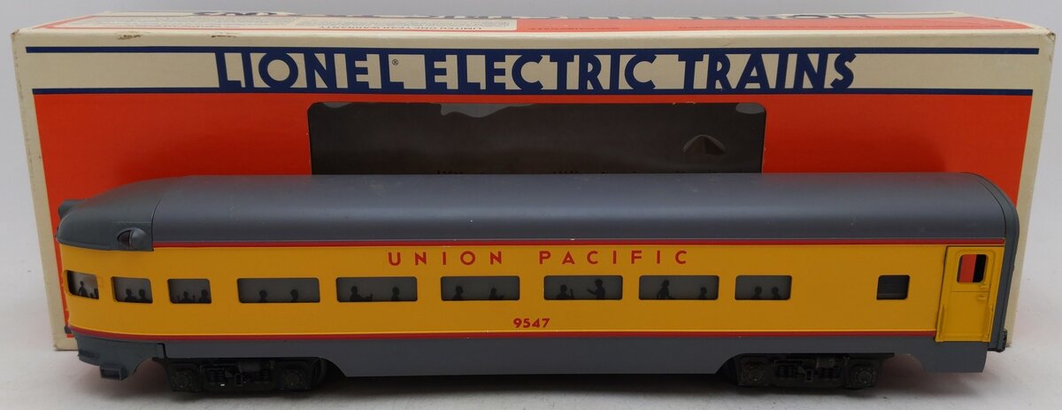 Lionel 6-9547 O Gauge Union Pacific Smooth Side Observation Car #9547 EX/Box