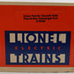 Lionel 6-9548 O Gauge Union Pacific "Placid Bay" Smooth Side Passenger Car EX/Box